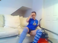 cams3.xyz - amateur hot girl plays with vacuum cleaner on webcam