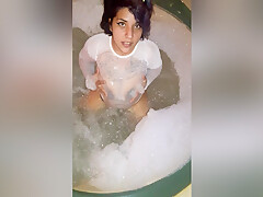 Your Busty Friend Masturbates In The Whirlpool