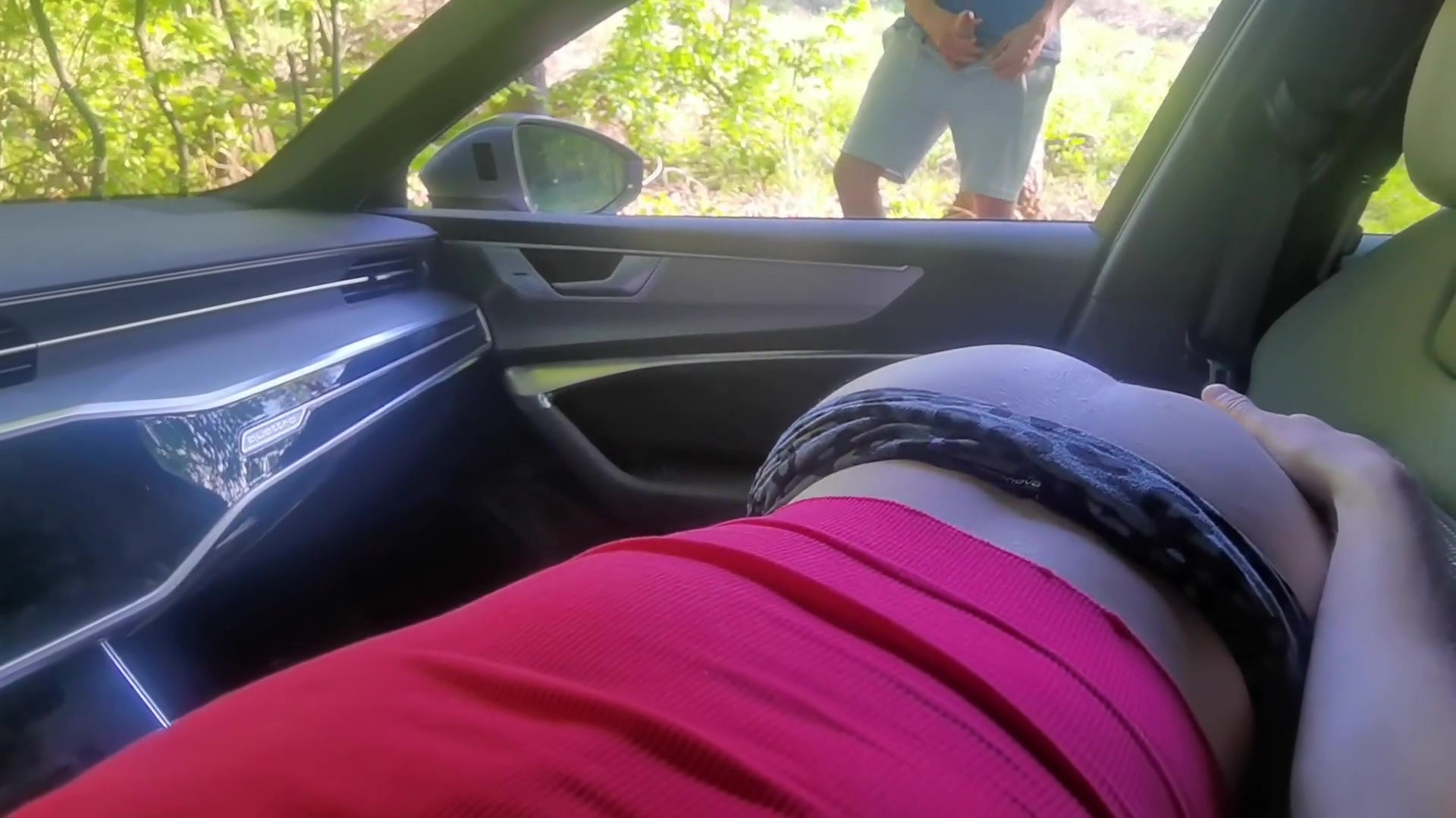 Blowjob In Car - Stranger Voyeur Caught And Watched Us - Video Free Porn Videos picture